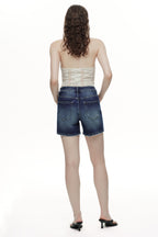 ONESO Modern High Rise Denim Shorts