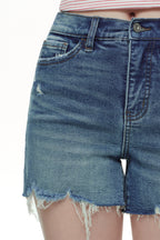 ONESO Casual Chic High Rise Denim Shorts
