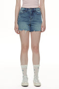 ONESO Casual Chic High Rise Denim Shorts