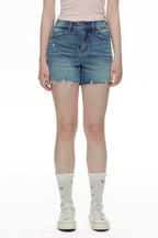 ONESO Casual Chic High Rise Denim Shorts