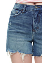 ONESO Casual Chic High Rise Denim Shorts