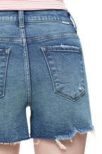 ONESO Casual Chic High Rise Denim Shorts