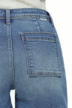 ONESO Modern Utility High Rise Denim Shorts