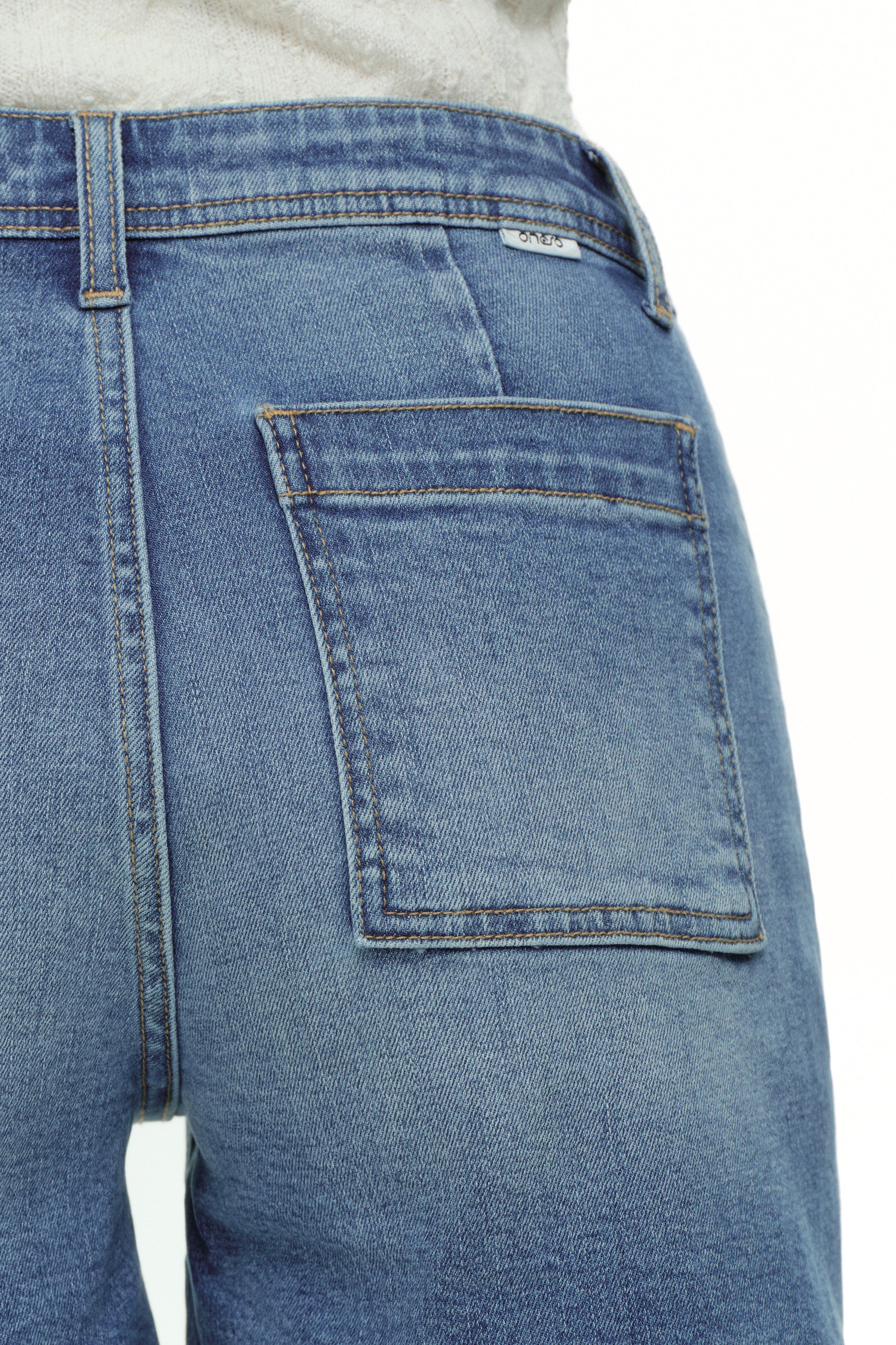 ONESO Modern Utility High Rise Denim Shorts