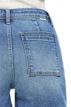 ONESO Modern Utility High Rise Denim Shorts