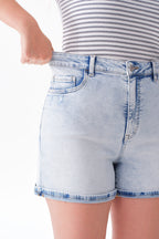 ONESO Casual High Rise Shorts Jeans