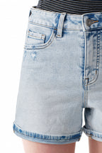 ONESO Casual High Rise Shorts Jeans