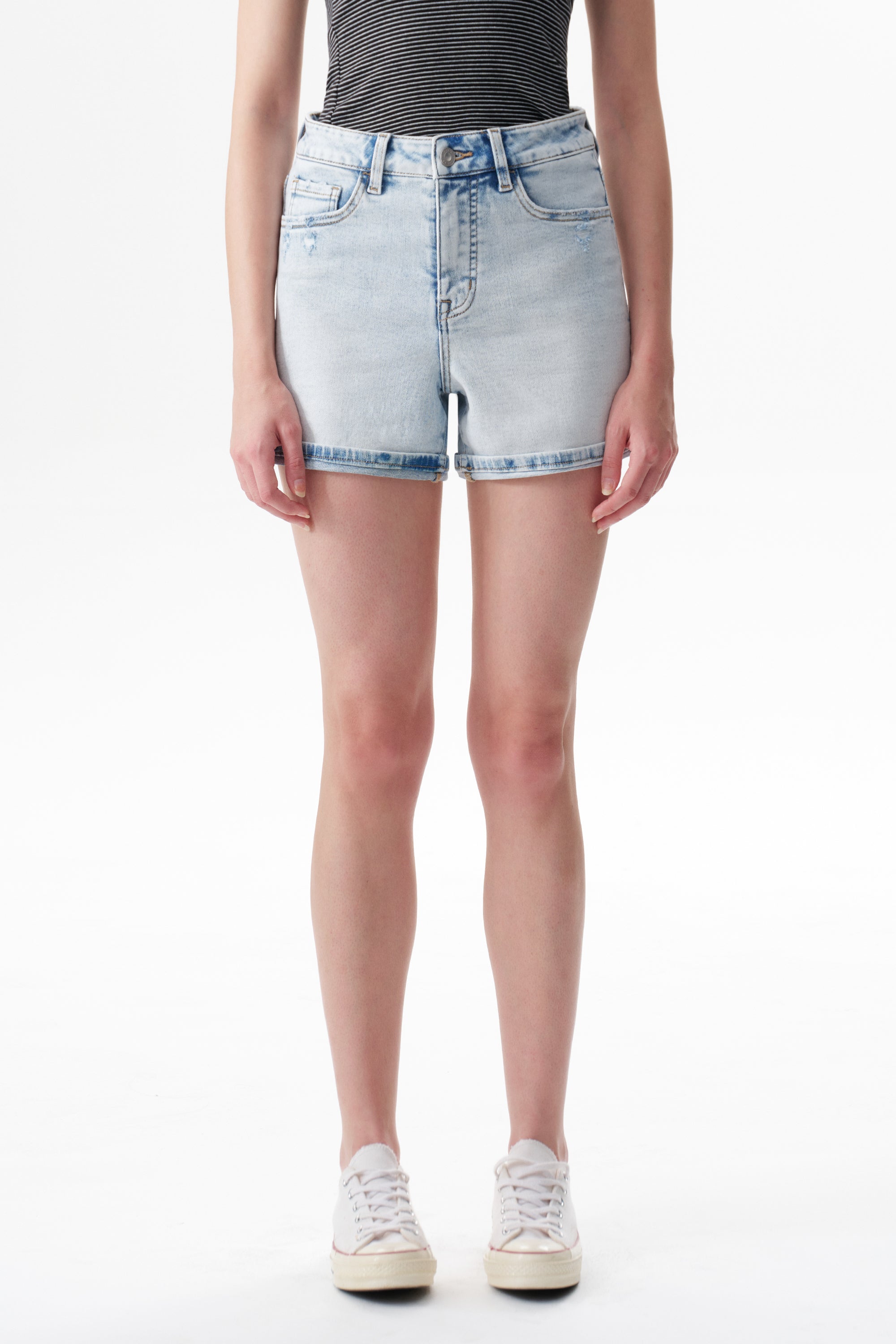 ONESO Casual High Rise Shorts Jeans
