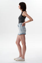 ONESO Casual High Rise Shorts Jeans