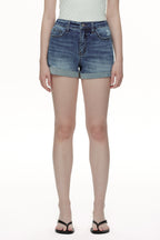 ONESO Effortless Mid Rise Denim Shorts
