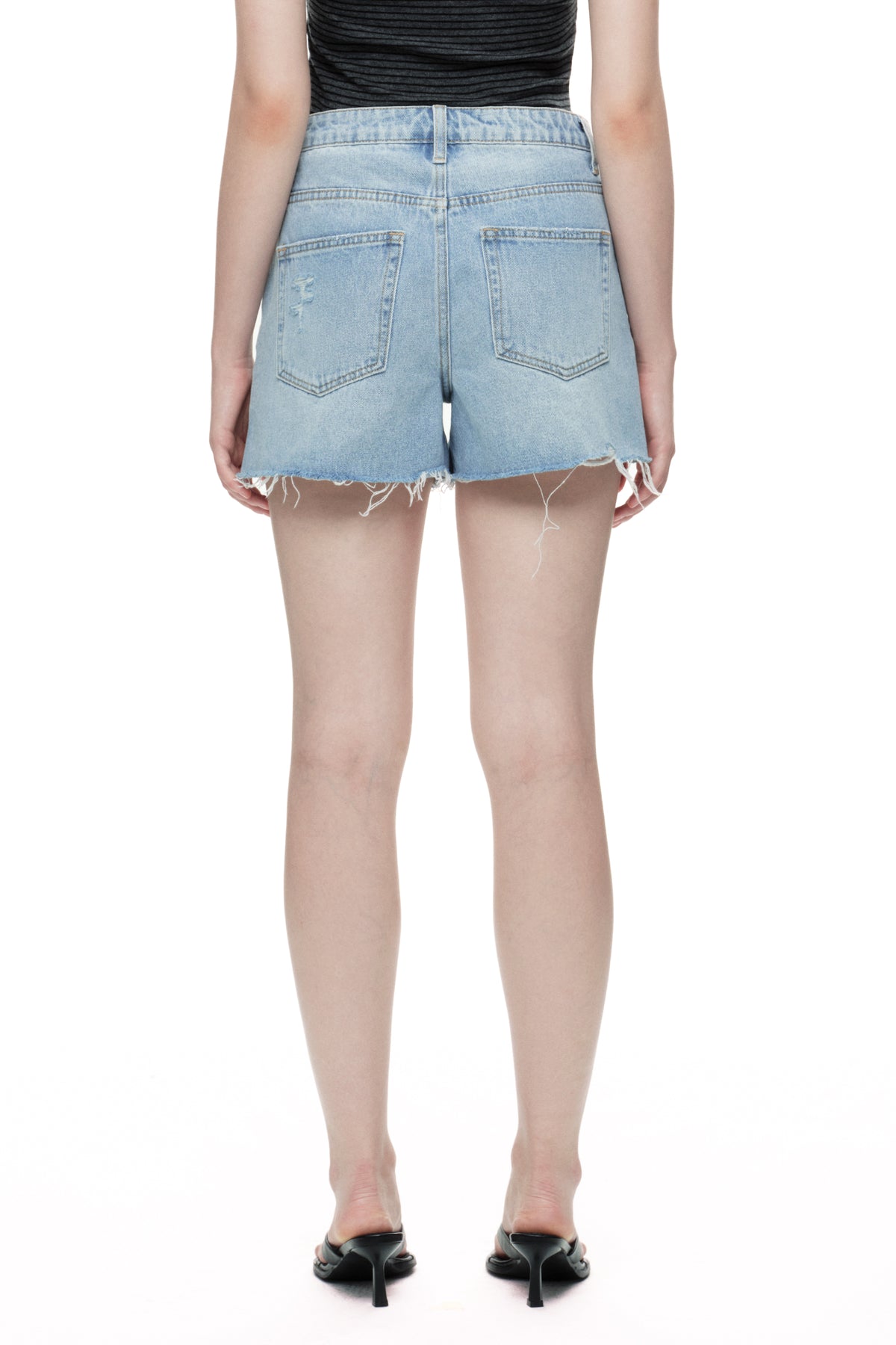 ONESO Vintage High Rise Shorts Jeans