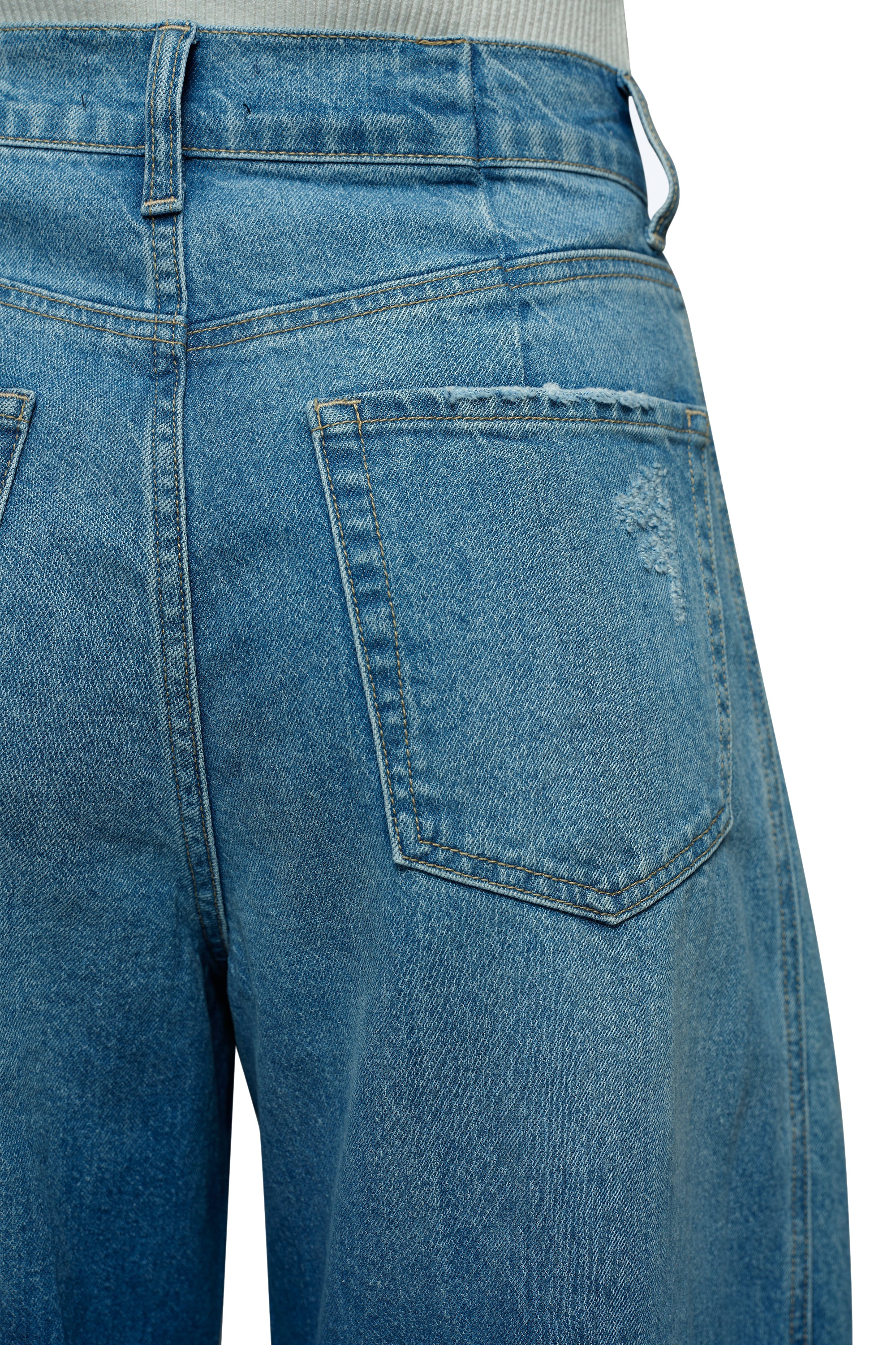 ONESO Vintage High Rise Barrel Jeans