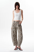 ONESO Bold Mid Rise Barrel Jeans