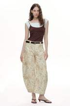 ONESO Bold Mid Rise Barrel Jeans