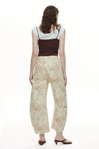 ONESO Bold Mid Rise Barrel Jeans