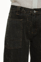 ONESO Bold Mid Rise Barrel Jeans