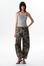 ONESO Bold Mid Rise Barrel Jeans