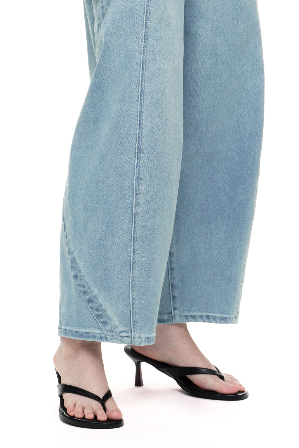 ONESO Modern High Rise Barrel Jeans