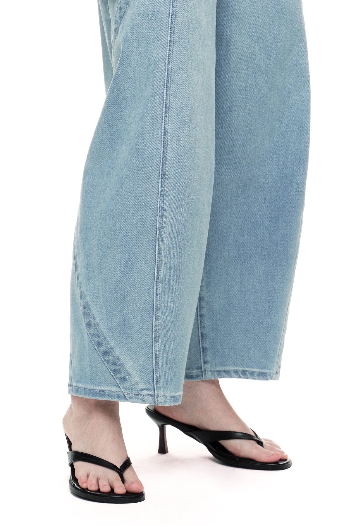 ONESO Modern High Rise Barrel Jeans