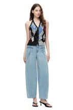 ONESO Modern High Rise Barrel Jeans