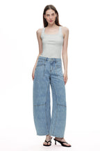 ONESO Modern High Rise Barrel Jeans
