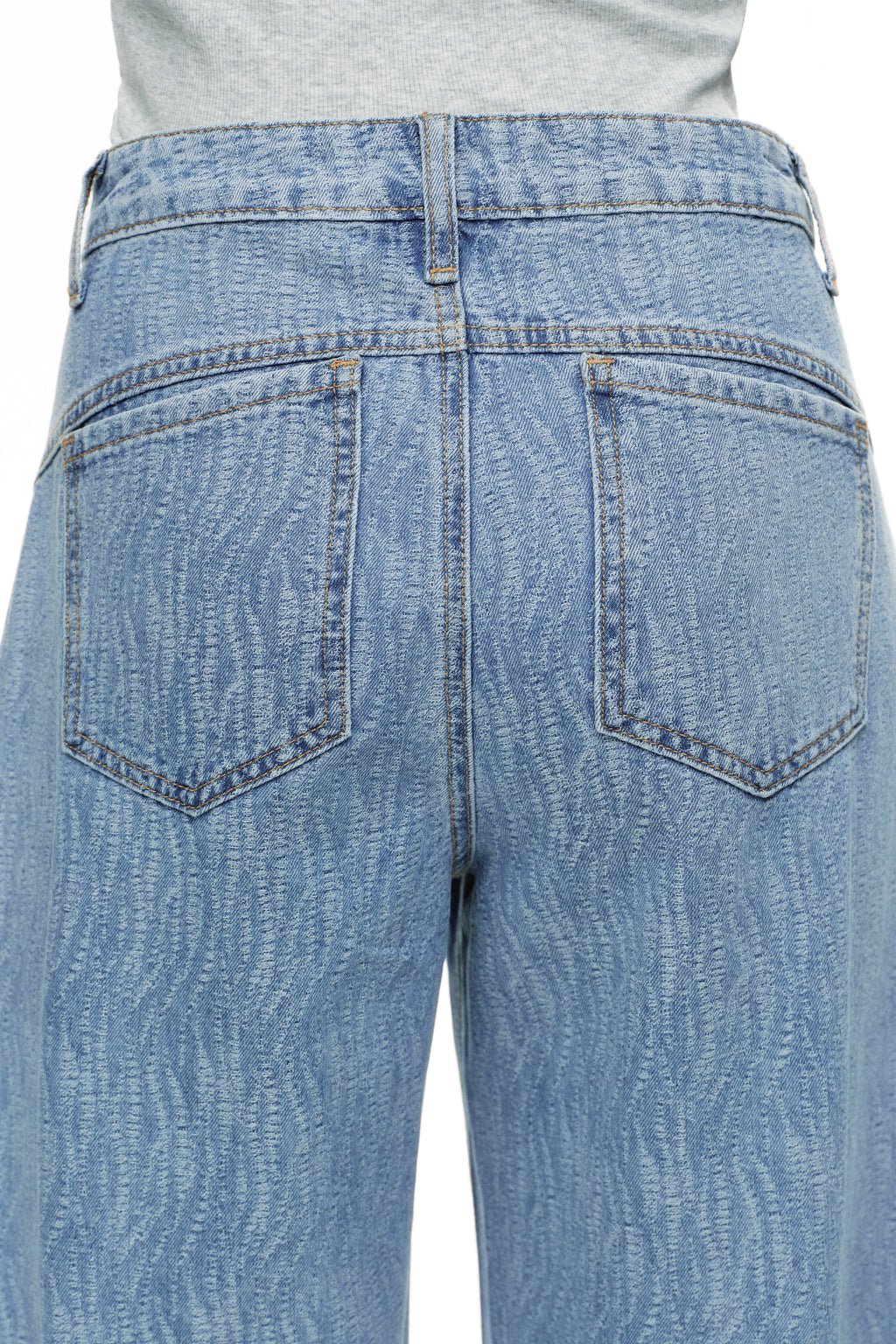 ONESO Modern High Rise Barrel Jeans