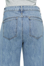ONESO Modern High Rise Barrel Jeans