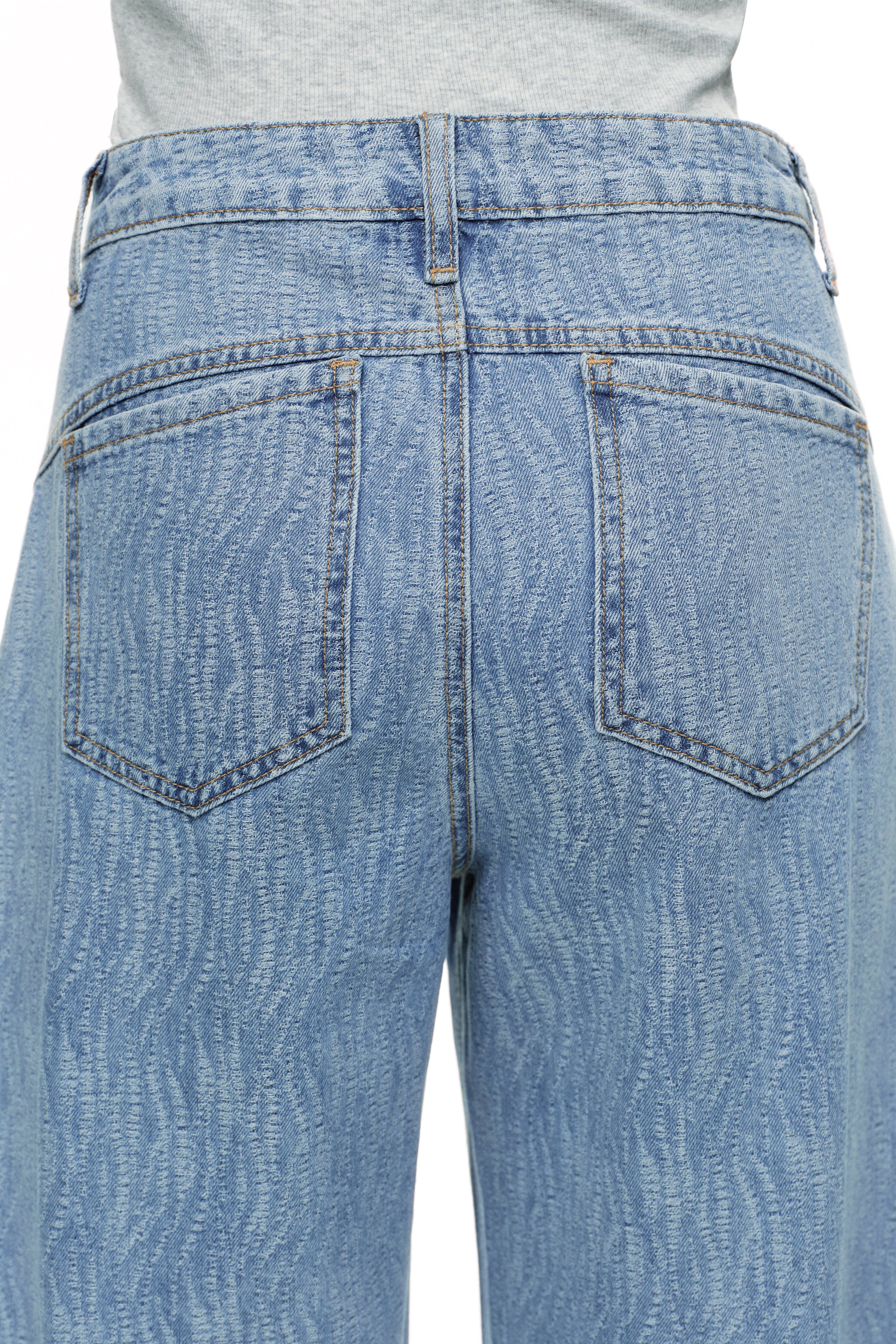 ONESO Modern High Rise Barrel Jeans