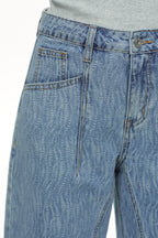 ONESO Modern High Rise Barrel Jeans