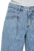 ONESO Modern High Rise Barrel Jeans