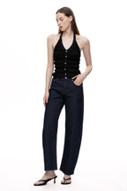 ONESO Distinctive Mid Rise Barrel Jeans