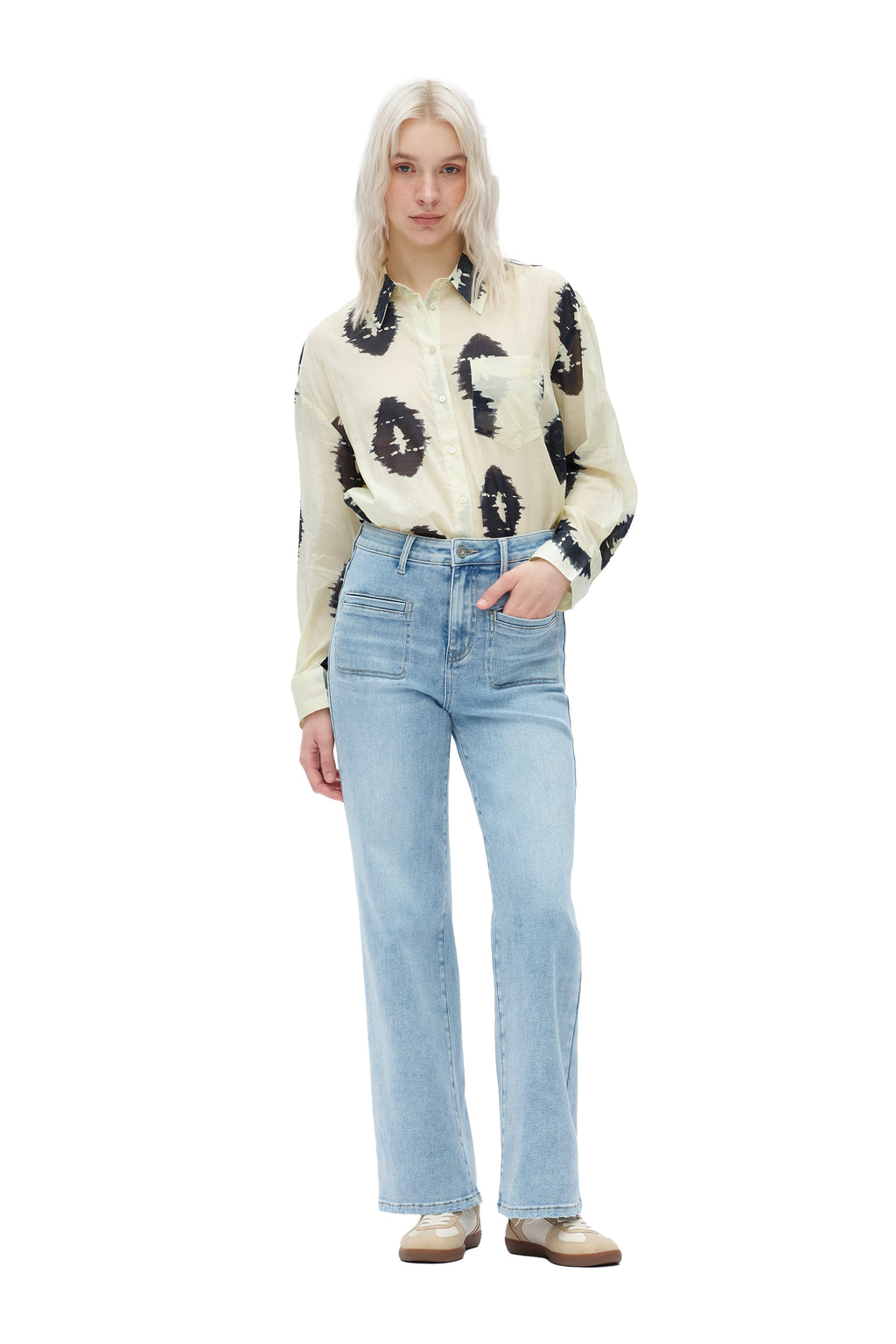 ONESO Functional High Rise Straight Jeans