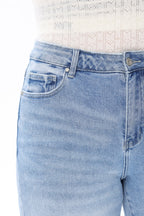 ONESO Classic High Rise Straight Jeans