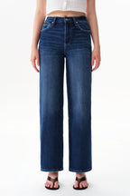 ONESO Polished High Rise Straight Jeans