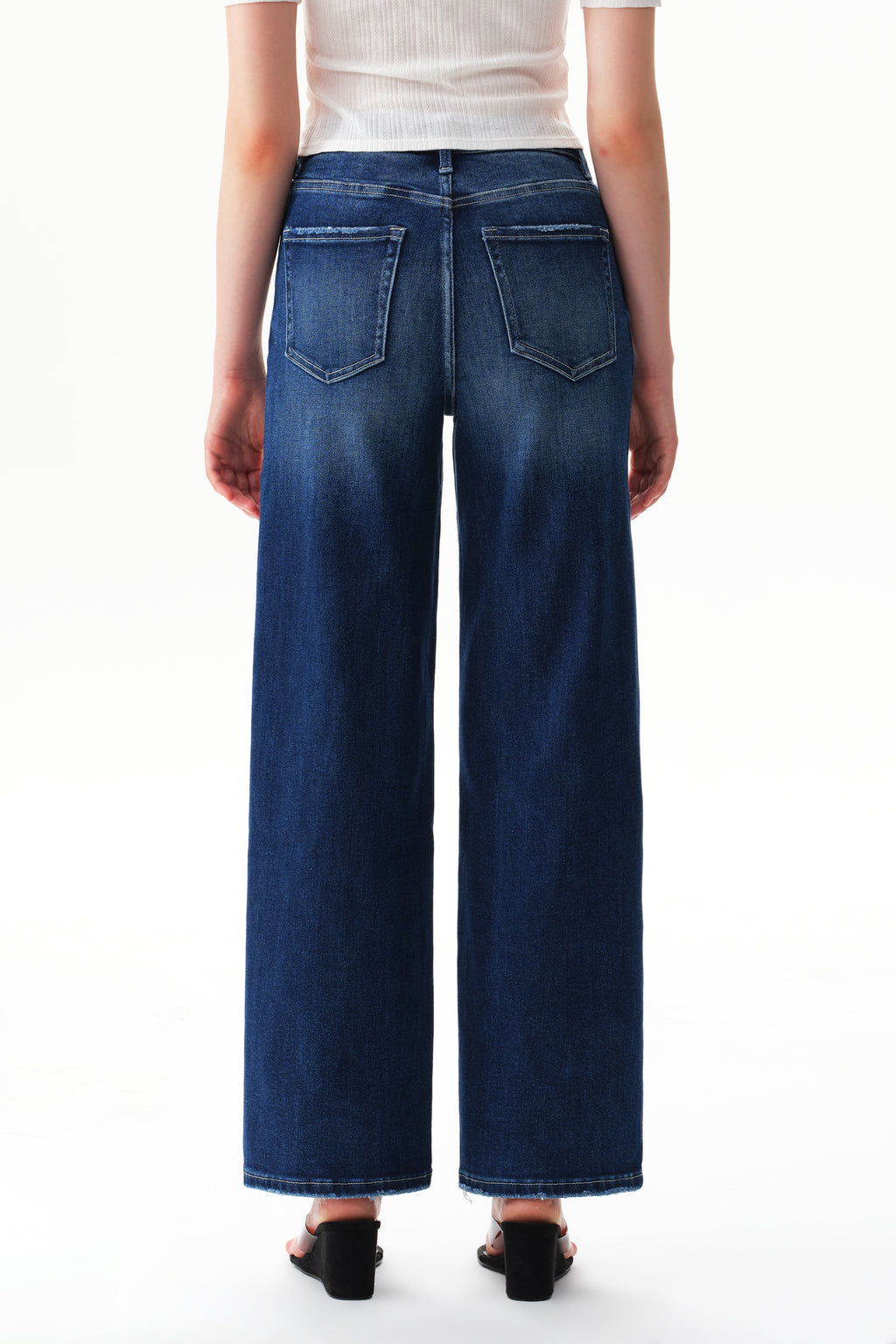 ONESO Polished High Rise Straight Jeans