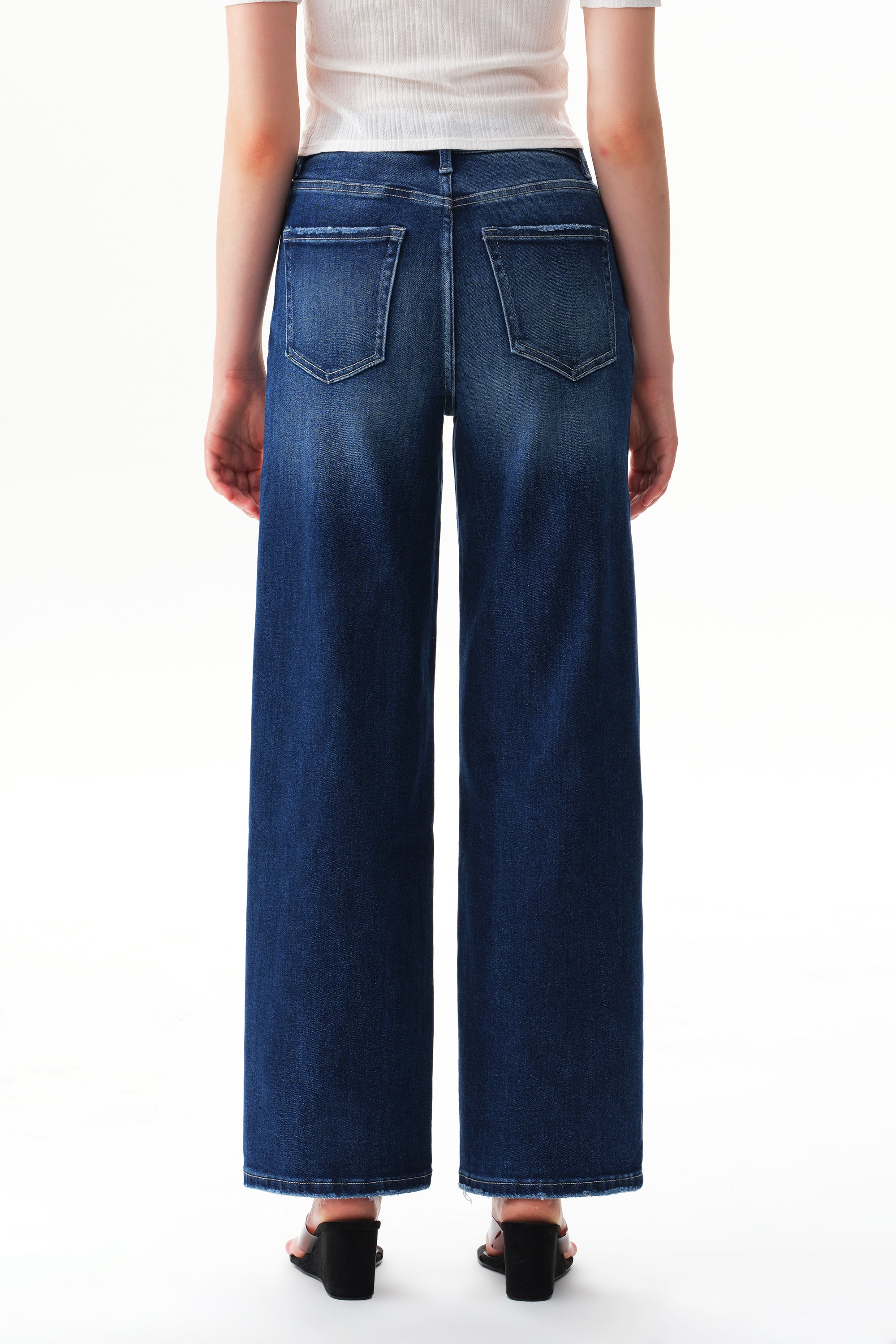 ONESO Polished High Rise Straight Jeans