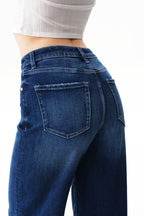ONESO Polished High Rise Straight Jeans