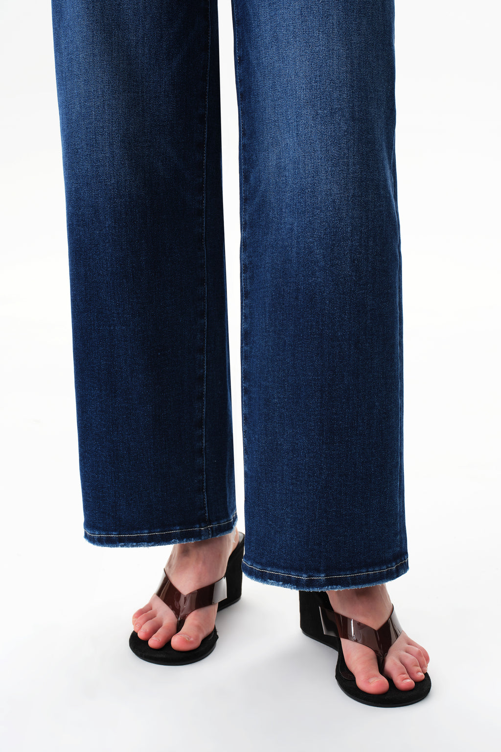 ONESO Polished High Rise Straight Jeans