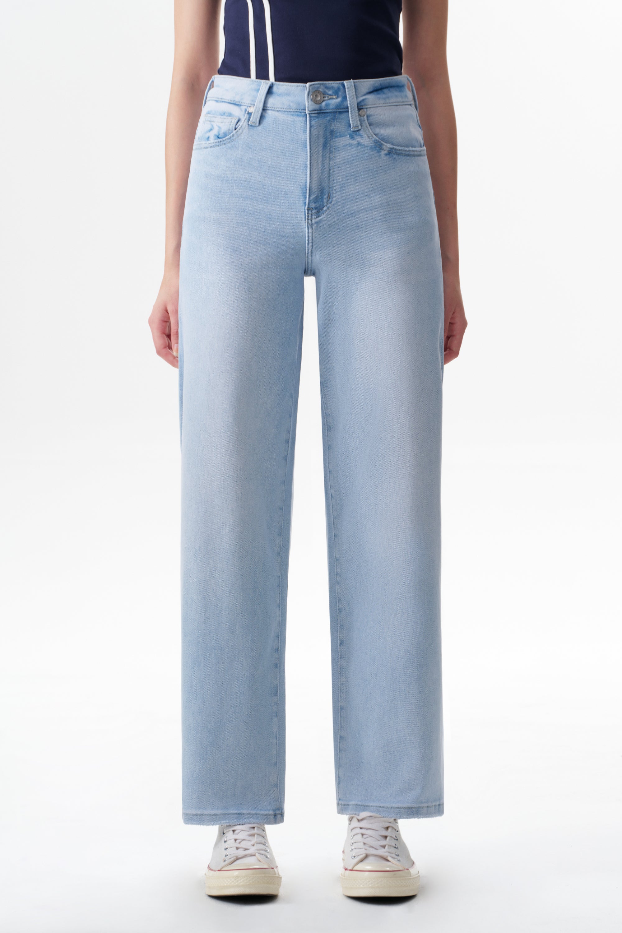 Timeless High Rise Straight Jeans