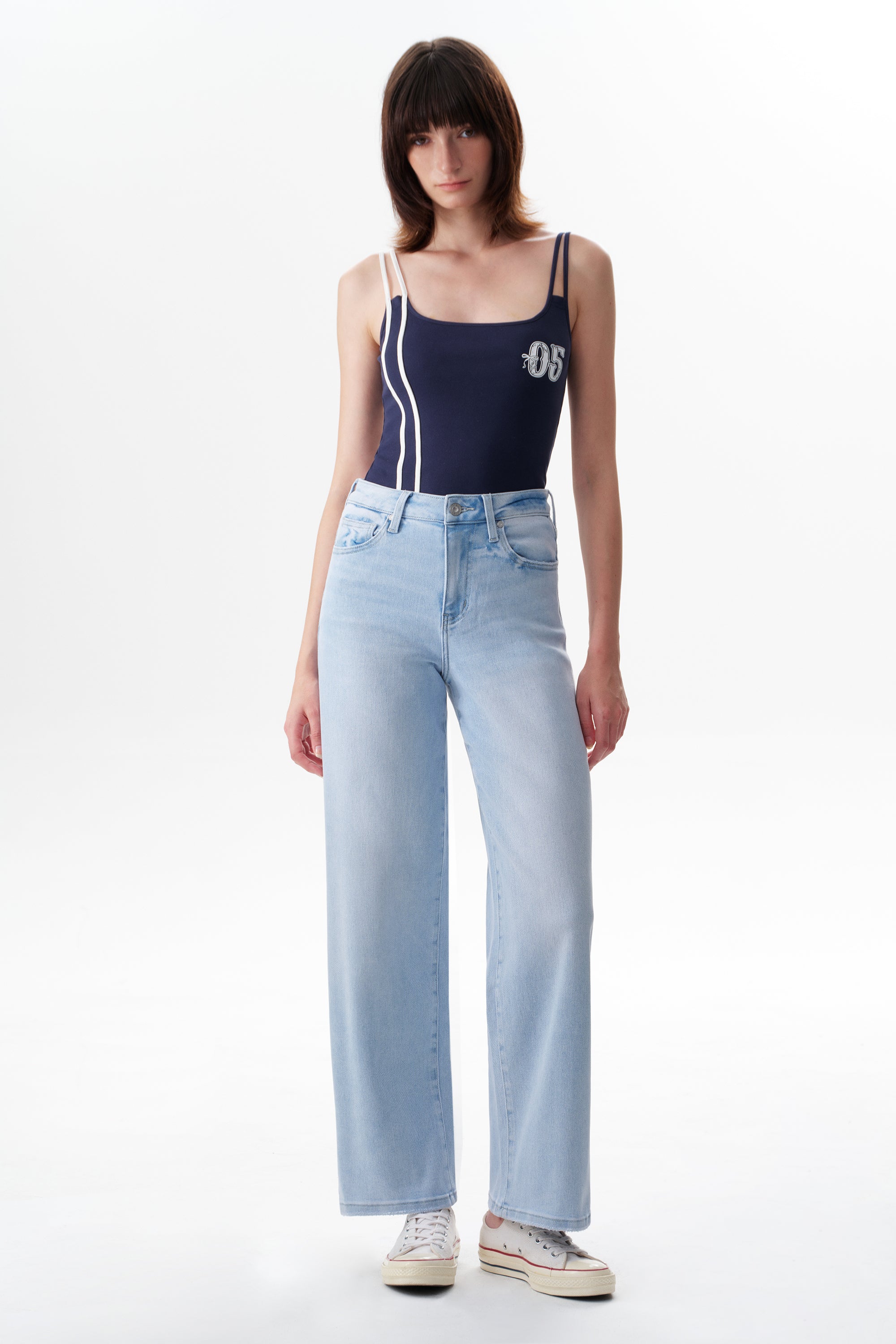 Timeless High Rise Straight Jeans