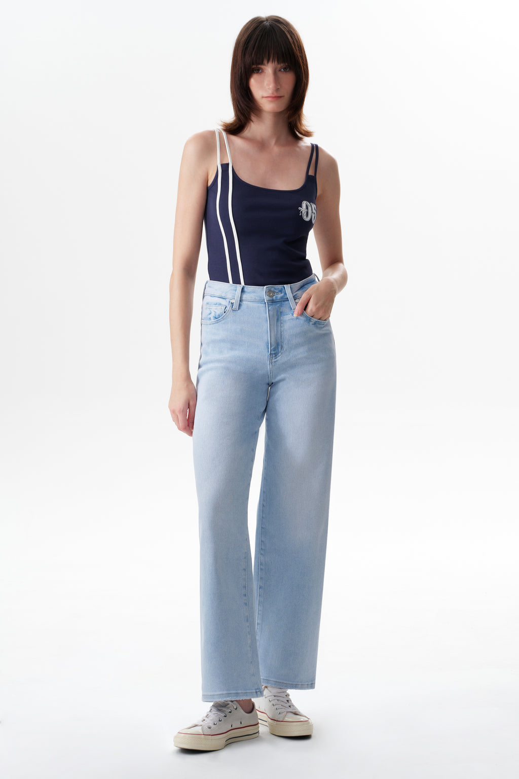 Timeless High Rise Straight Jeans