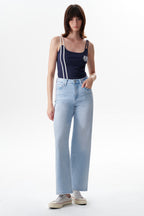 Timeless High Rise Straight Jeans