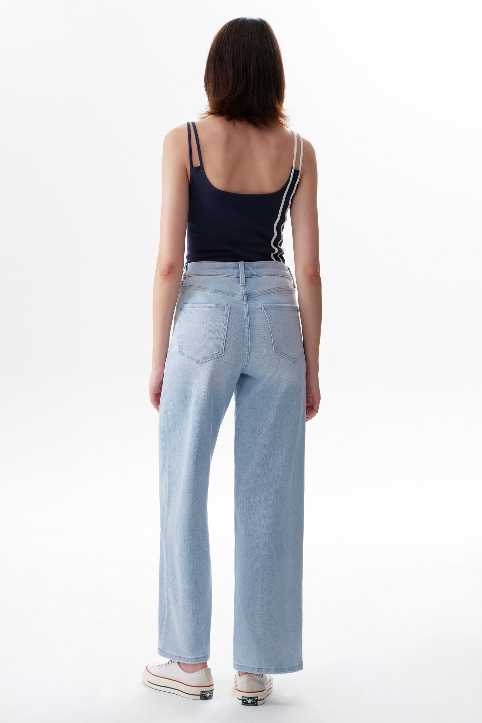Timeless High Rise Straight Jeans