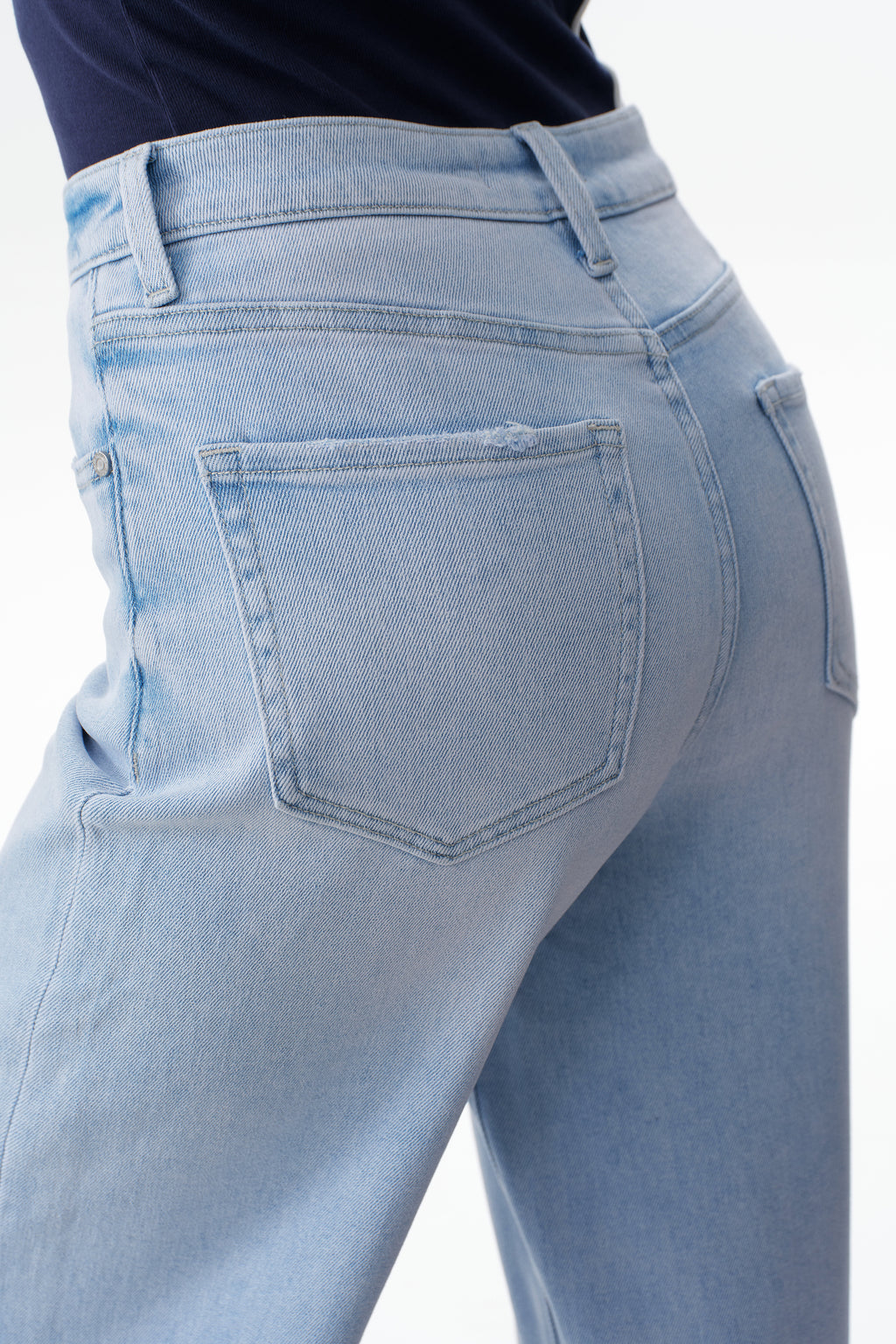 Timeless High Rise Straight Jeans