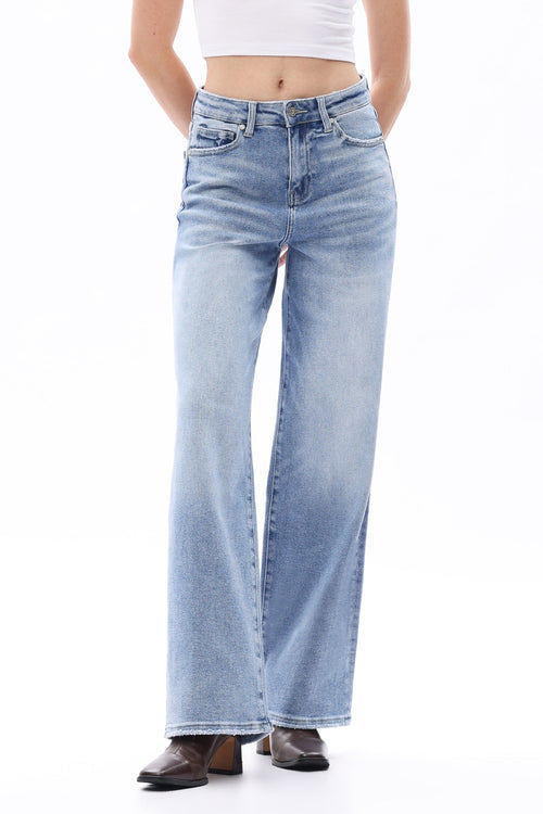 ONESO Classic High Rise Straight Jeans