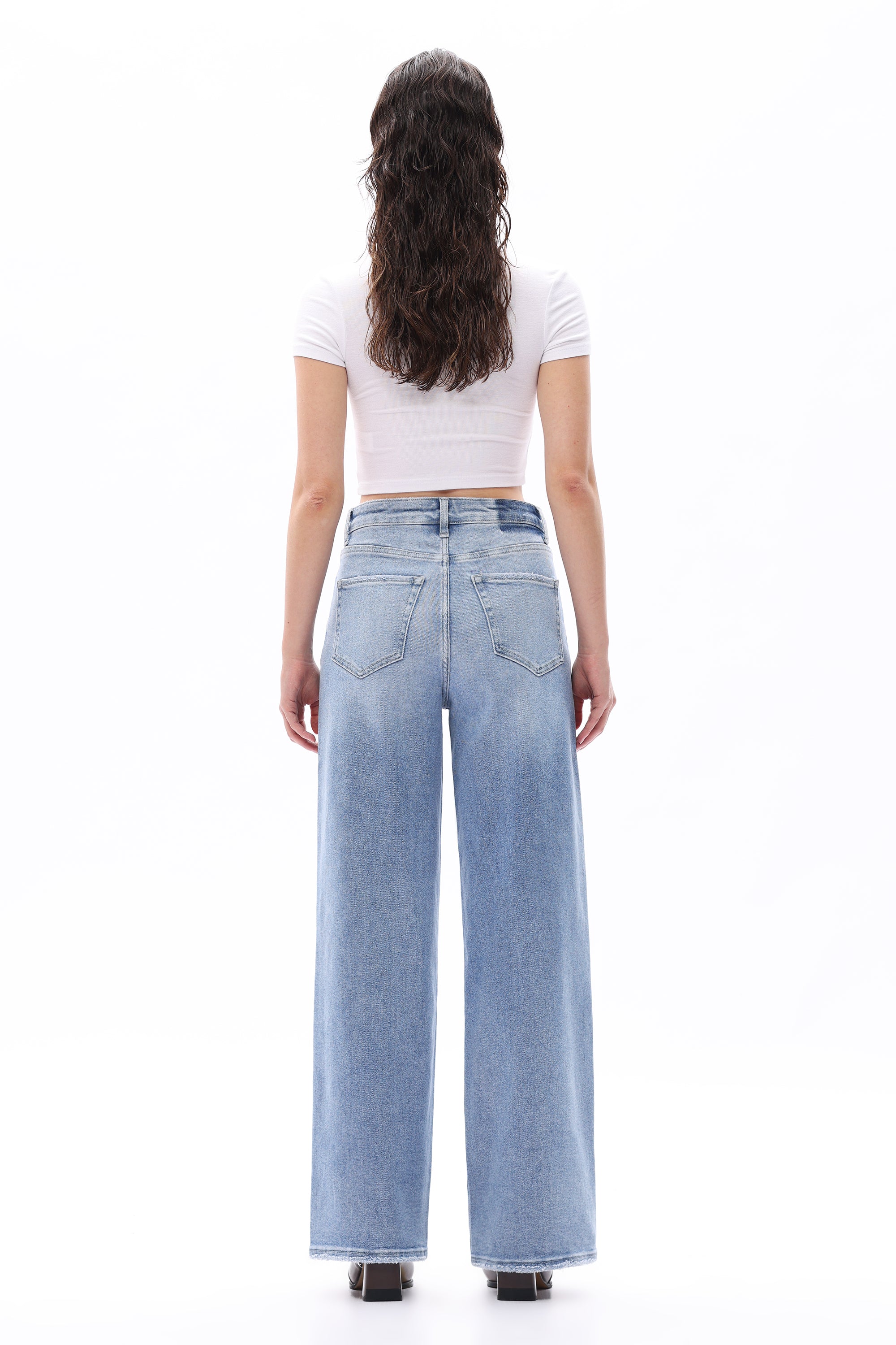 ONESO Classic High Rise Straight Jeans