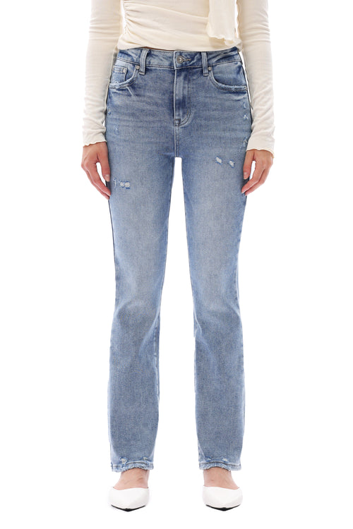 ONESO 90s High Rise Straight Jeans
