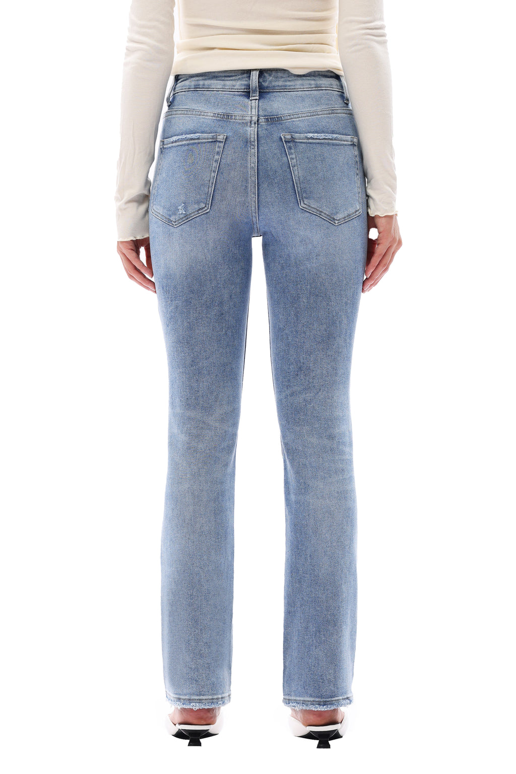ONESO 90s High Rise Straight Jeans