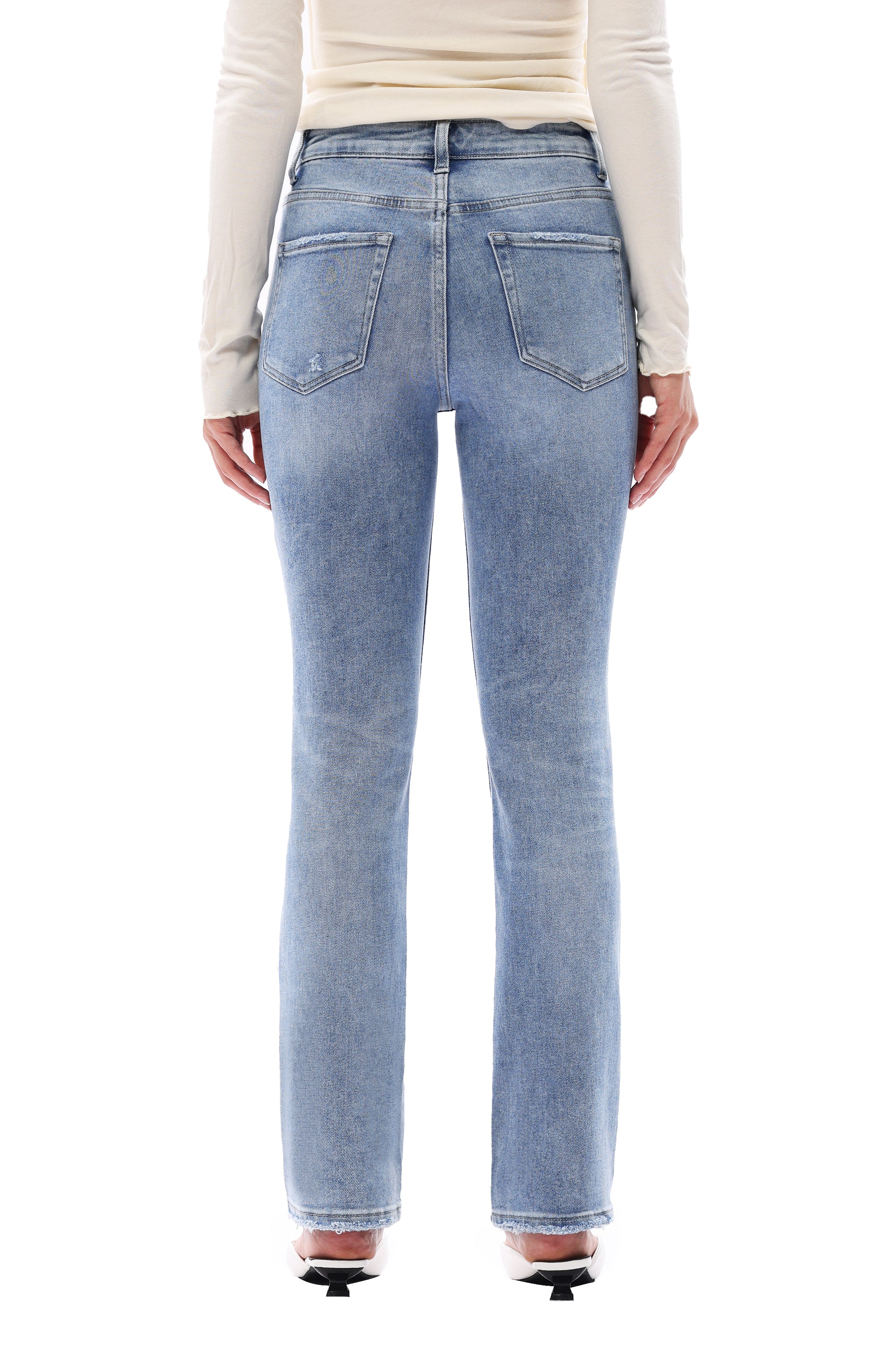ONESO 90s High Rise Straight Jeans