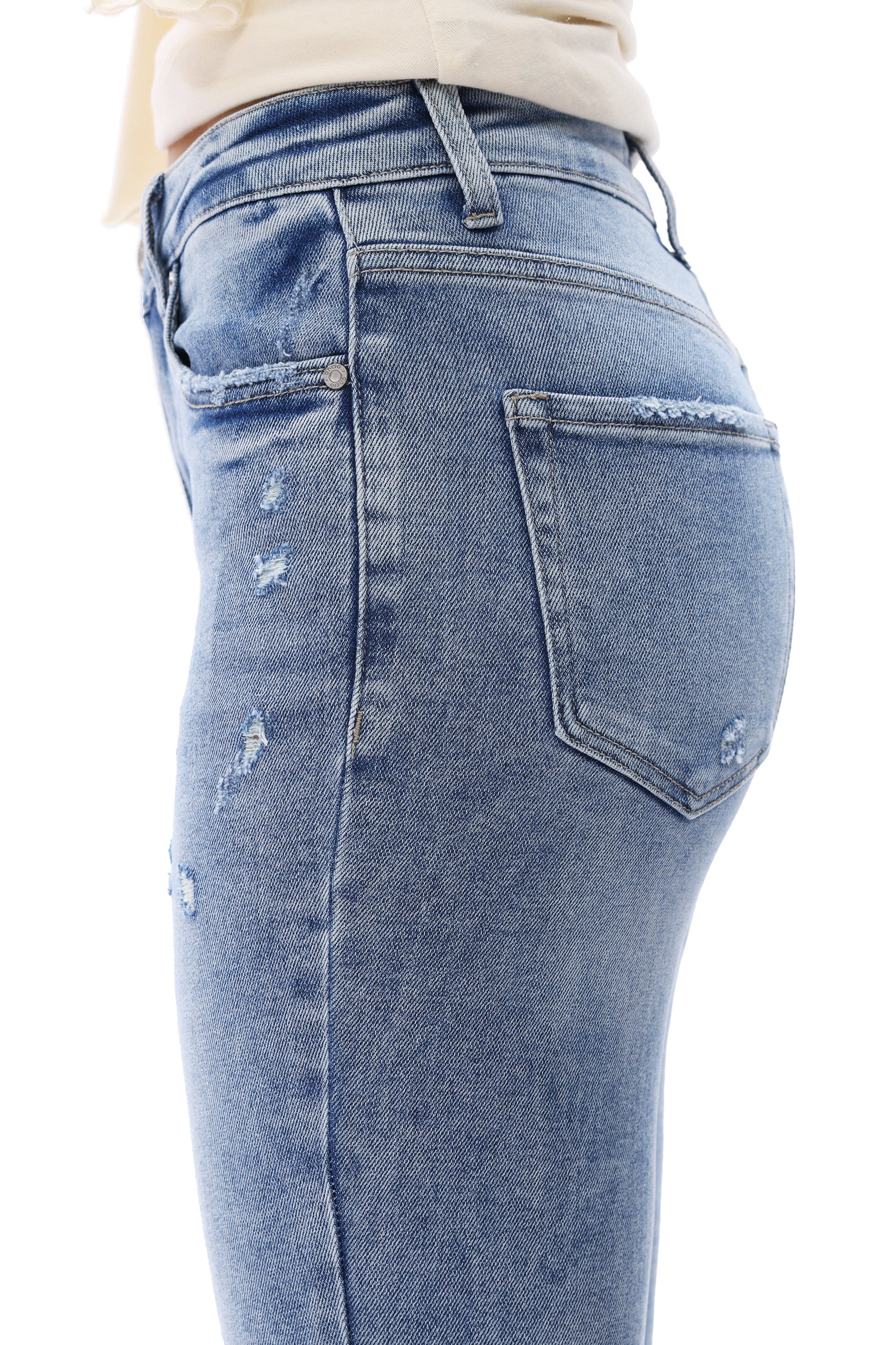 ONESO 90s High Rise Straight Jeans